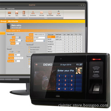 7" Touchscreen Cloud Finger Time Attendance Android Terminal